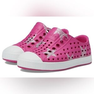 ⭐ Native Kids Jefferson Sugarlite “Punk Stars” Shoes – Toddler Size 7 👟🖤